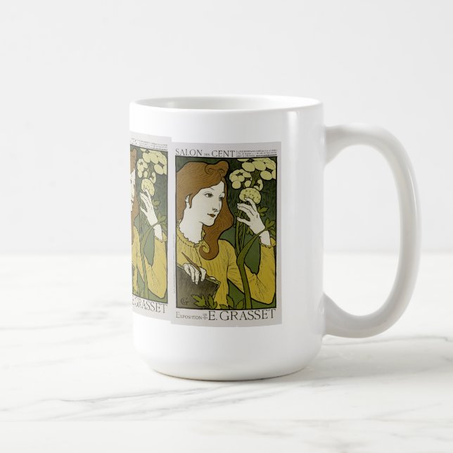 Salon des Cent ~ Exposition de E. Grasset Coffee Mug (Right)
