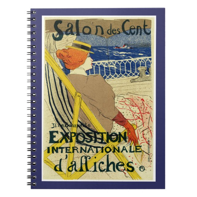 Salon des Cent ~ Exposition Internationale Notebook (Front)