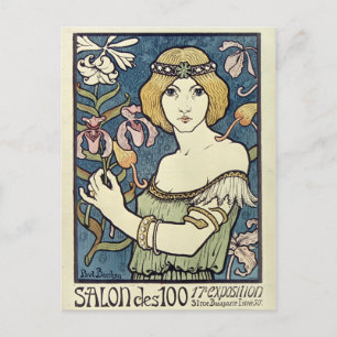 Salon Des Cent Postcard