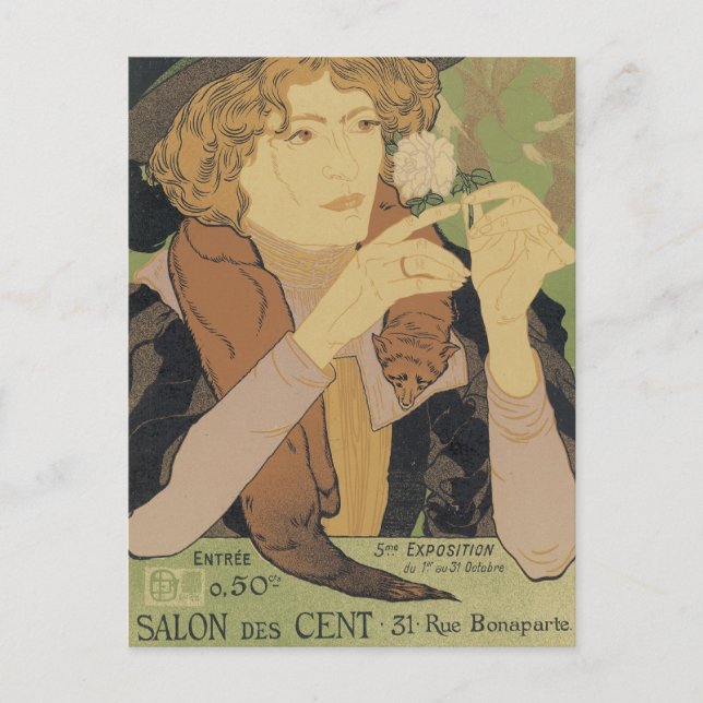 Salon des Cent Postcard (Front)