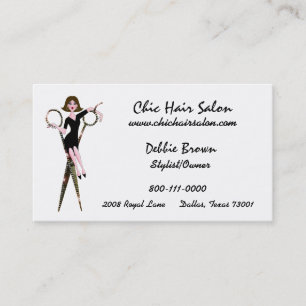 Salon Diva Business Cards