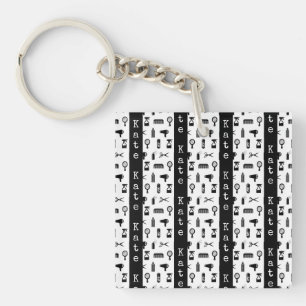 Salon et coiffeur Motif NOM PERSONNALISÉ