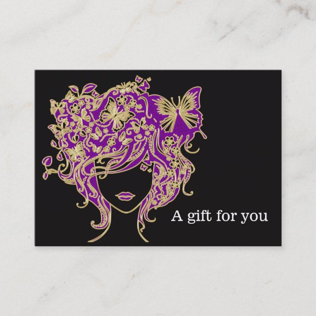 Salon Gift Certificate (Front)