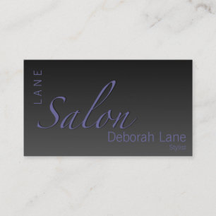Salon Gradient Business Card