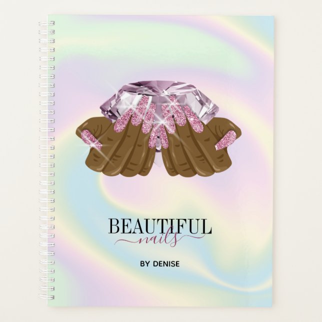 salon holographique à ongles femme rendez-vous à o (Devant)