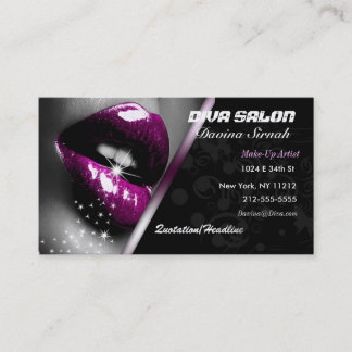 Salon/ Makeup Artist Business Card