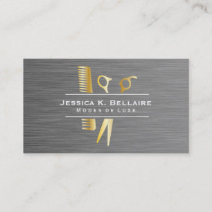 Salon   Modern Luxe Appointment Card