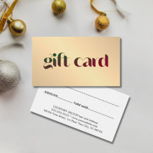 Salon moderne élégant Faux Gold Bold