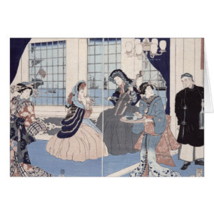 Salon of a house of foreign merchants at