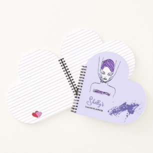 Salon Planner Spiral Notebook