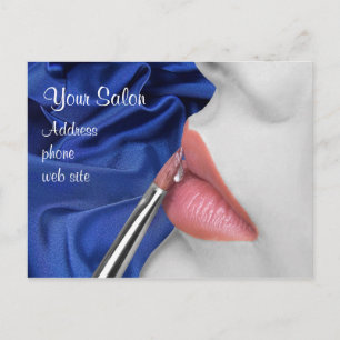 Salon Postcard, Template Postcard
