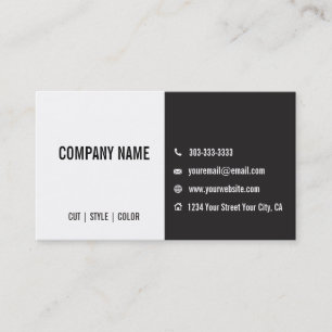 Salon Referral Business Card