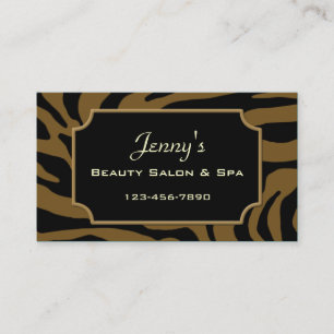 Salon & Spa Business Card