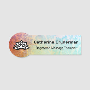 Salon Spa Classic Name Tag