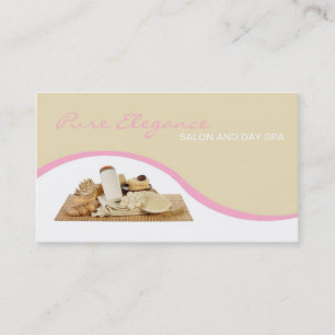 Salon Spa de jour Massage Thérapiste Carte de visi