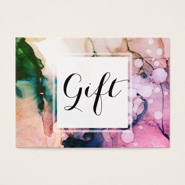 *~* Salon & Spa  Feminine Chic Abstract Artistic (Front)