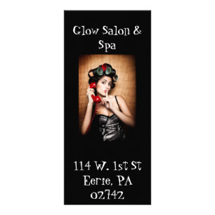 Salon & Spa rack card,... Card