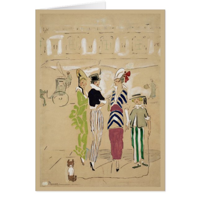 Salon Vanity sur l'avenue (1914) (Devant)