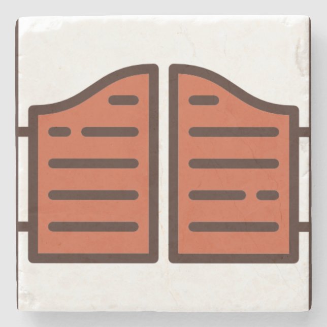 saloon stone coaster (Front)