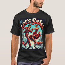 Salsa Bold et Vibrant Salsa Dance T-Shirt