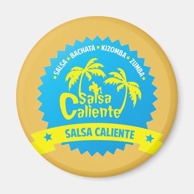 Salsa Caliente Magnet (Front)