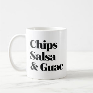 Salsa Chips And Guac Coffee Mug