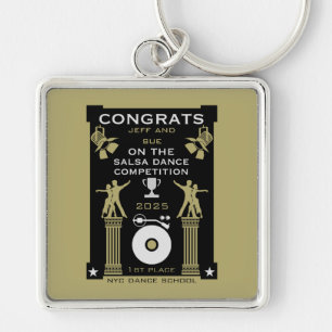 Salsa Dance Competition Winners Keychain