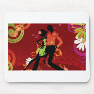 Salsa dance mouse pad