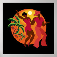 Salsa Dancer Series 1 Poster Lg.