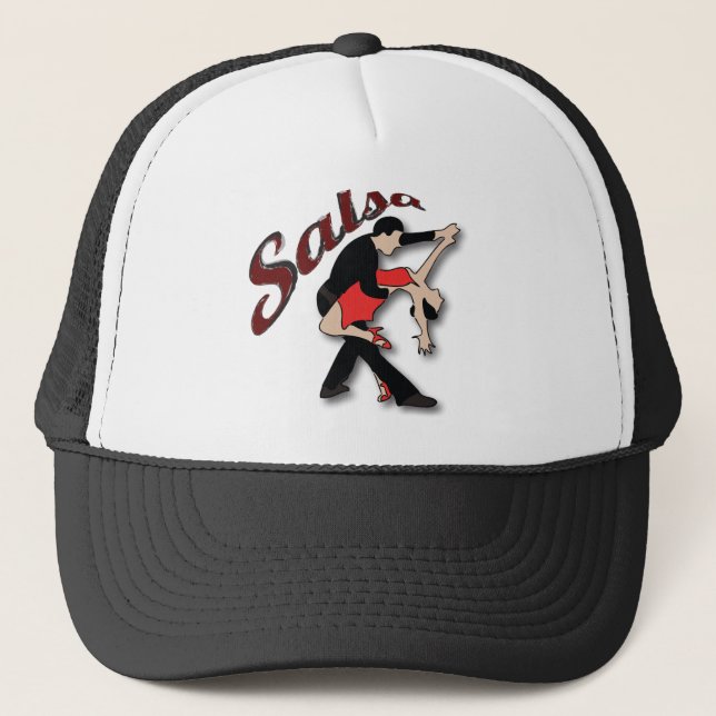 Salsa Dancers Trucker Hat (Front)