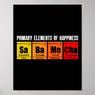Salsa Dancing Salsa Bachata Merengue Dancer Dance  Poster