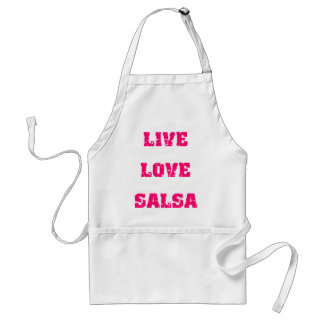 Salsa dancing standard apron