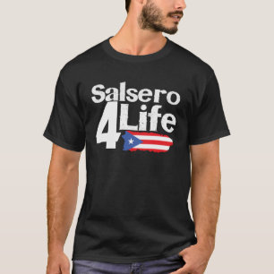 Salsa de Puerto Rico Boricua Puerto Rican Pride T-Shirt