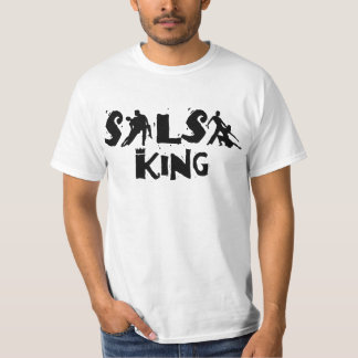SALSA KING T-shirt - For salsa dance lovers