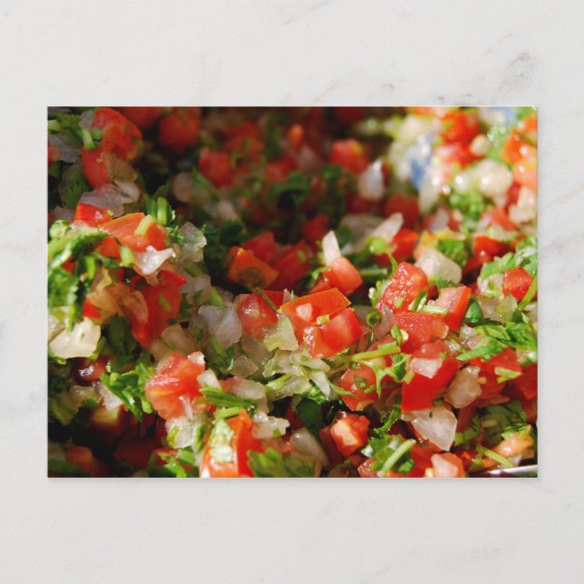 Salsa Quelqu'Un ? Carte postale (Devant)