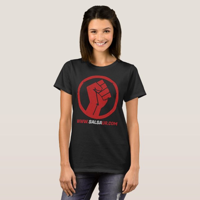 Salsa Underground T-Shirt Women Big Logo (Front Full)