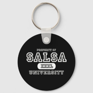 Salsa University Dark Keychain