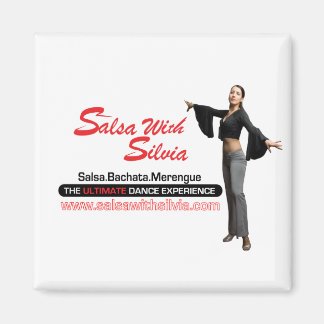 Salsa With Silvia Magnet