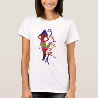 SALSERA - SALSA T-SHIRT WITH HOT DANCING GIRL