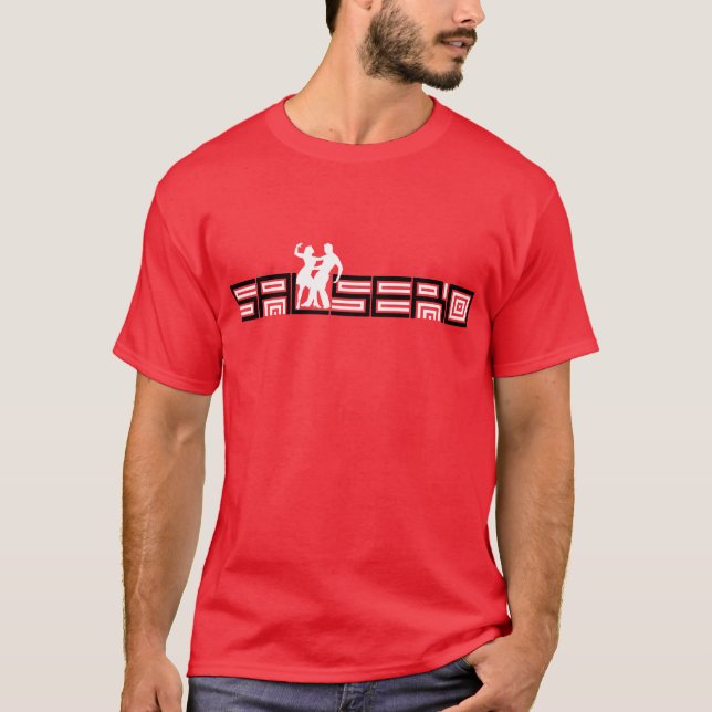 SALSERO T-Shirt with dancing couple (Front)