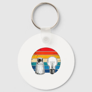 Salt And Light Retro Christian Keychain