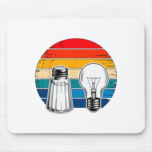 Salt And Light Retro Christian  Mouse Pad (Front)