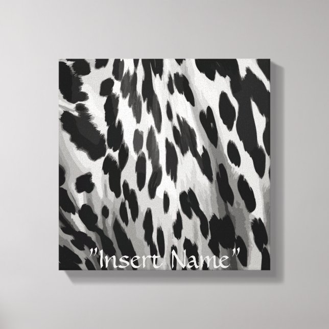 Salt and Pepper Hide Canvas Print (Front)