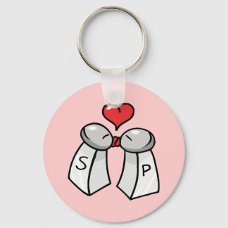 Salt And Pepper Keychain