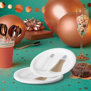 Salt And Pepper Shakers Paper Plate