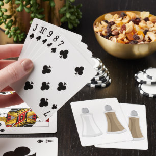 Salt And Pepper Shakers Playing Cards