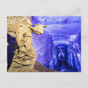 Salt Cathedral Angel Postcard