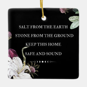 Salt From the Earth Ceramic Ornament