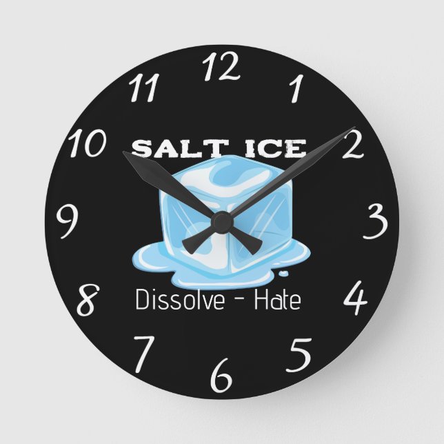 Salt Ice Clock (Front)