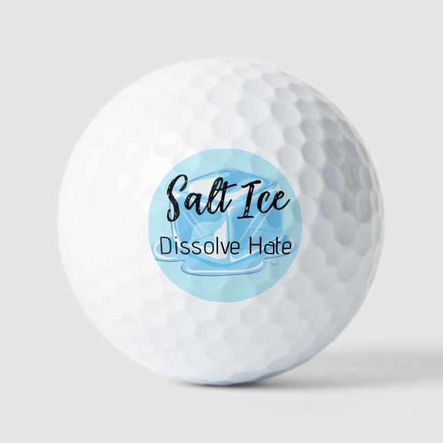 Salt Ice Golf Balls (Front)